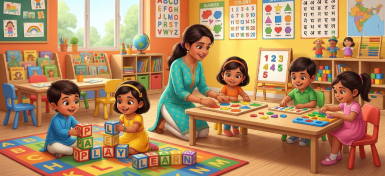 Kindergarten Learning Concepts Explained: What Your Child Learns at KidZee CRPatna